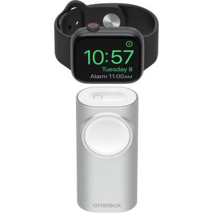 2-in-1 Power Bank with Apple Watch Charger Future (White) | OtterBox Power Banks