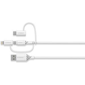 3-in-1 Cable Cloud Dream (White) | OtterBox Cables