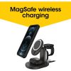 3-in-1 Charging Station for MagSafe (7.5W) Radiant Night (Black) | OtterBox MagSafe