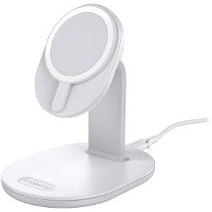 Charger Stand for MagSafe (7.5W) Lucid Dreamer (White) | OtterBox Wireless Charging