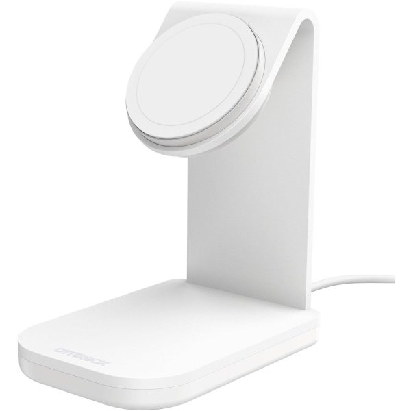 Charging Stand with MagSafe Brilliant Opera (White) | OtterBox Wireless Charging