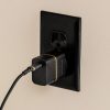 Fast Charge Premium Wall Charger – 45W Black Shimmer | OtterBox Wall Charging