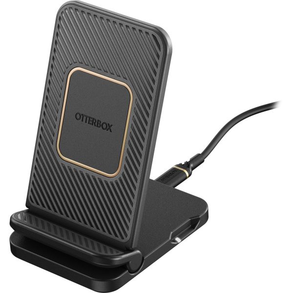 Folding Wireless Charging Stand Twilight Black | OtterBox Wireless Charging