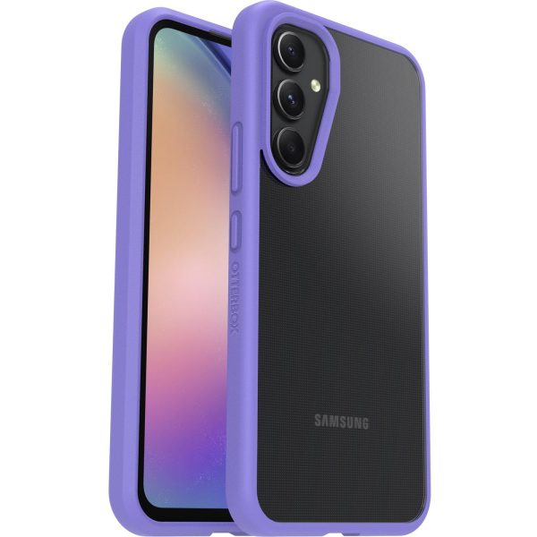 Galaxy A54 5G React Series Clear Case Purplexing (Purple) | OtterBox Samsung