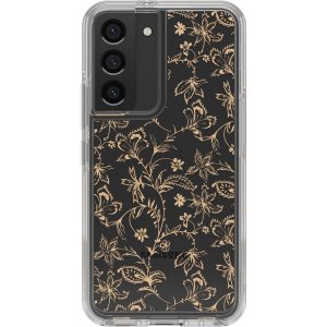 Galaxy S22 Symmetry Series Clear Case Wallflower (Clear Graphic) | OtterBox Samsung