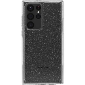 Galaxy S22 Ultra Symmetry Series Clear Case Stardust (Clear Glitter) | OtterBox Samsung