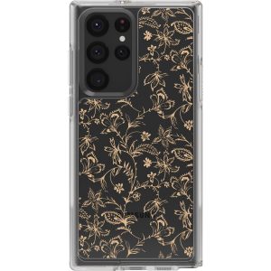 Galaxy S22 Ultra Symmetry Series Clear Case Wallflower (Clear Graphic) | OtterBox Samsung