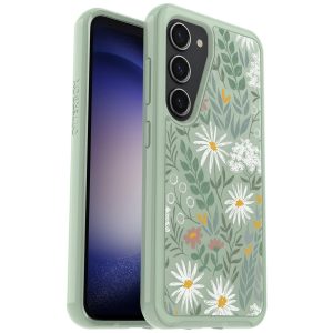 Galaxy S23 Symmetry Series Clear Case Sage Advice (Green) | OtterBox Samsung