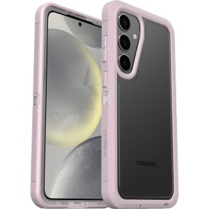 Galaxy S24+ Defender Series XT Clear Case Mountain Frost (Clear / Pink) | OtterBox Samsung