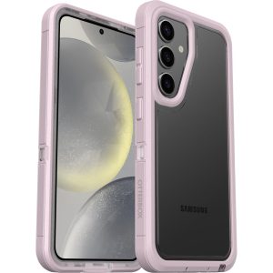 Galaxy S24 Defender Series XT Clear Case Mountain Frost (Clear / Pink) | OtterBox Samsung