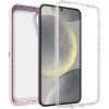 Galaxy S24+ Defender Series XT Clear Case Mountain Frost (Clear / Pink) | OtterBox Samsung