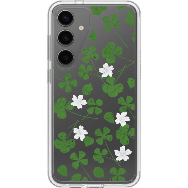 Galaxy S24+ Symmetry Series Clear Clover Field Case Clover Field (Limited Edition) | OtterBox Samsung