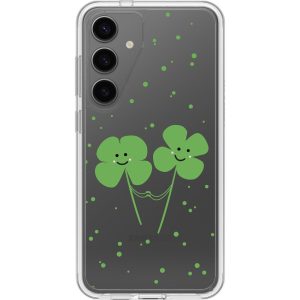 Galaxy S24+ Symmetry Series Clear Clovers Case Clovers (Limited Edition) | OtterBox Samsung