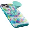 iPhone 13 Otter + Pop Symmetry Series Case Day Trip Graphic (Green / Blue / Purple) | OtterBox Apple iPhone