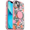 iPhone 13 Otter + Pop Symmetry Series Case Stay Peachy (Pink Graphic) | OtterBox Apple iPhone