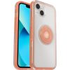 iPhone 13 Otter + Pop Symmetry Series Clear Case Melondramatic (Clear / Orange) | OtterBox Apple iPhone