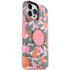 iPhone 13 Pro Max and iPhone 12 Pro Max Otter + Pop Symmetry Series Case Stay Peachy (Pink Graphic) | OtterBox Apple iPhone