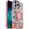 iPhone 13 Pro Max and iPhone 12 Pro Max Otter + Pop Symmetry Series Case Stay Peachy (Pink Graphic) | OtterBox Apple iPhone