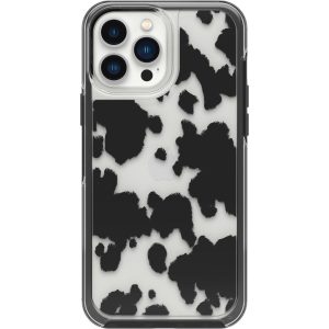 iPhone 13 Pro Max and iPhone 12 Pro Max Symmetry Series Clear Case Cow Print | OtterBox Apple iPhone