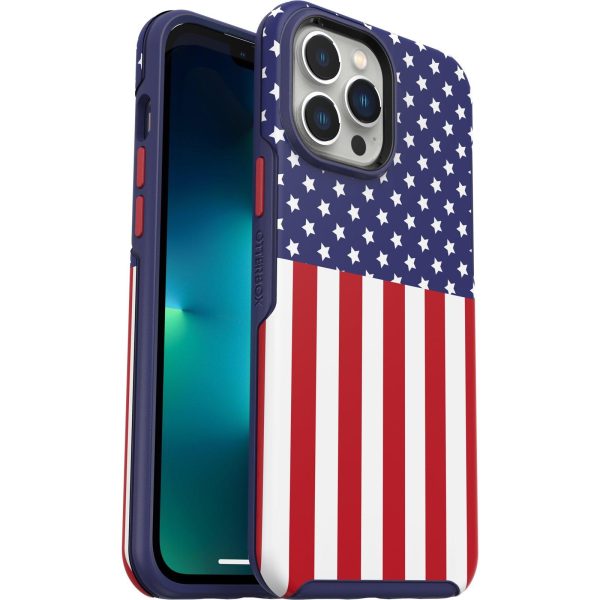 iPhone 13 Pro Max and iPhone 12 Pro Max Symmetry Series for MagSafe Case American Flag | OtterBox Apple iPhone