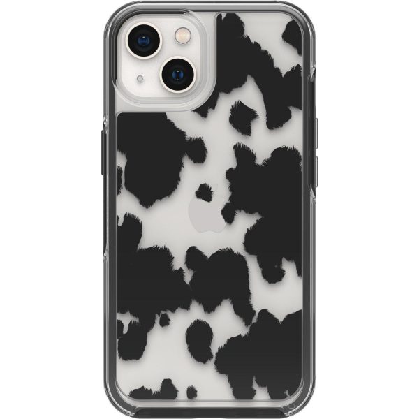 iPhone 13 Symmetry Series Clear Case Cow Print | OtterBox Apple iPhone