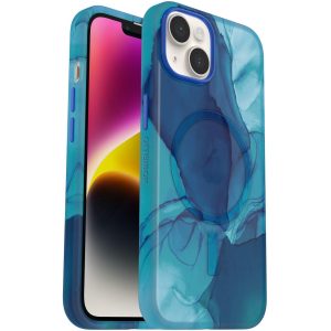 iPhone 14 Figura Series Case with MagSafe Morpho (Blue) | OtterBox Apple iPhone