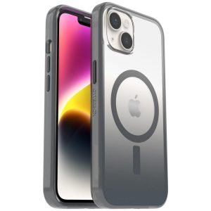 iPhone 14 Lumen Series Case for MagSafe Obsidian (Translucent Black) | OtterBox Apple iPhone