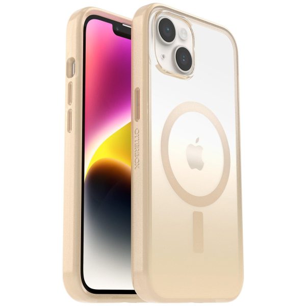 iPhone 14 Lumen Series Case for MagSafe Tiara (Metallic Beige) | OtterBox Apple iPhone