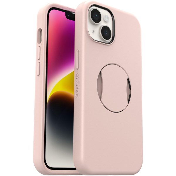 iPhone 14 OtterGrip Symmetry Series Made Me Blush (Pink) | OtterBox Apple iPhone