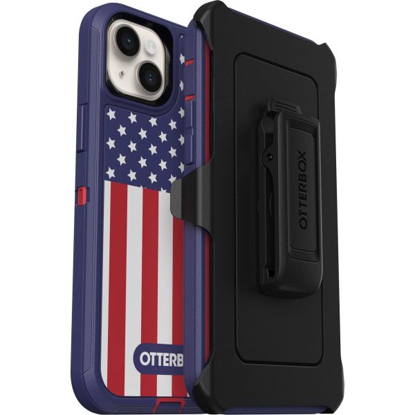 iPhone 14 Plus Defender Series Case American Flag | OtterBox Apple iPhone