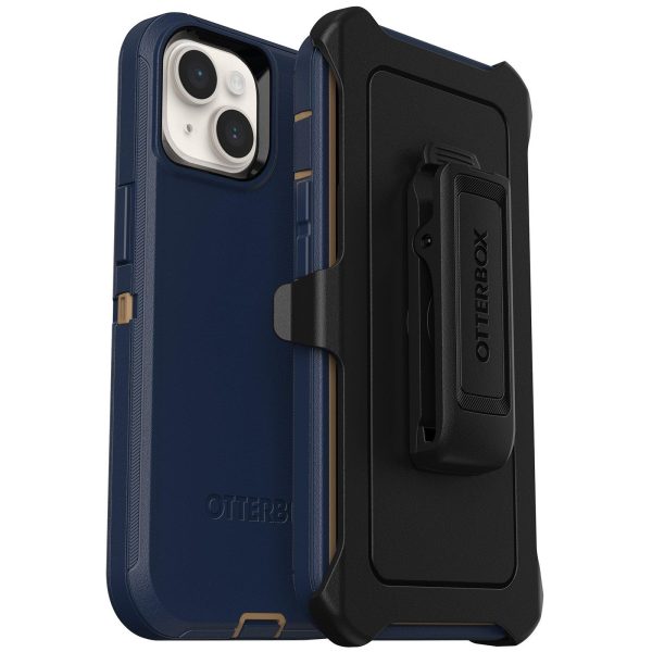 iPhone 14 Plus Defender Series Case Blue Suede Shoes | OtterBox Apple iPhone