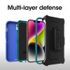 iPhone 14 Plus Defender Series Case Rain Check (Blue) | OtterBox Apple iPhone