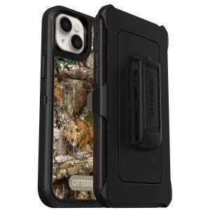 iPhone 14 Plus Defender Series Case Realtree Edge Black (Camo Graphic) | OtterBox Apple iPhone