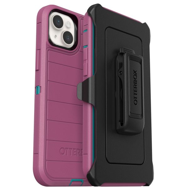 iPhone 14 Plus Defender Series Pro Case Canyon Sun (Pink) | OtterBox Apple iPhone