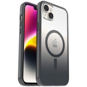 iPhone 14 Plus Lumen Series Case for MagSafe Obsidian (Translucent Black) | OtterBox Apple iPhone