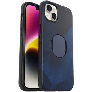 iPhone 14 Plus OtterGrip Symmetry Series Blue Storm (Blue) | OtterBox Apple iPhone