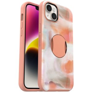 iPhone 14 Plus OtterGrip Symmetry Series Peaches (Orange) | OtterBox Apple iPhone