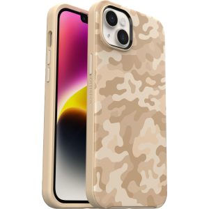 iPhone 14 Plus Symmetry Series Case for MagSafe Sand Storm Camo (Brown) | OtterBox Apple iPhone