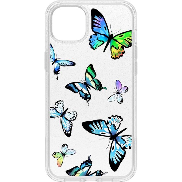 iPhone 14 Plus Symmetry Series Clear Case Y2K Butterfly | OtterBox Apple iPhone