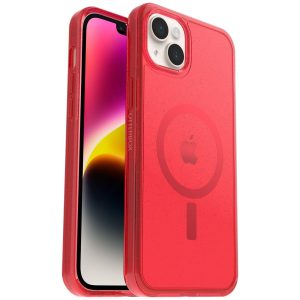 iPhone 14 Plus Symmetry Series Clear for MagSafe Case Pinky Swear (Red) | OtterBox Apple iPhone