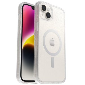 iPhone 14 Plus Symmetry Series Clear for MagSafe Case Stardust (Clear Glitter) | OtterBox Apple iPhone