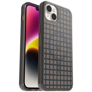 iPhone 14 Plus Symmetry Series Clear for MagSafe Case Window Pane Black (Black) | OtterBox Apple iPhone