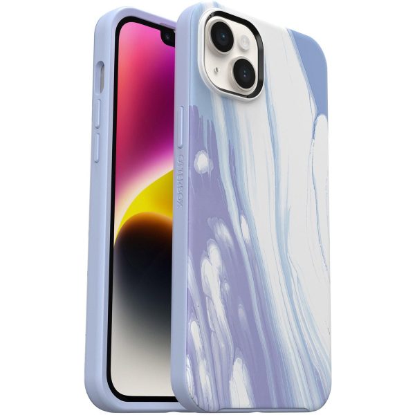 iPhone 14 Plus Symmetry Series for MagSafe Case Running Water (Blue) | OtterBox Apple iPhone