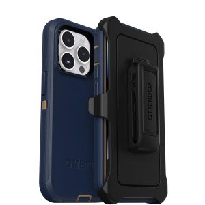 iPhone 14 Pro Defender Series Case Blue Suede Shoes | OtterBox Apple iPhone