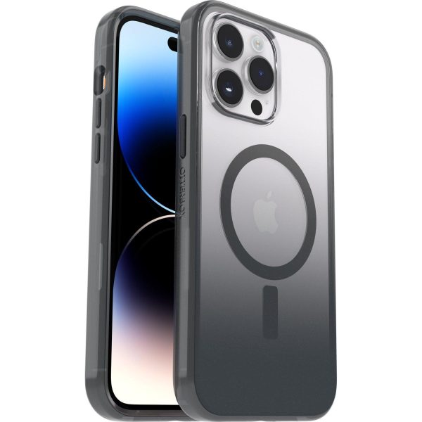 iPhone 14 Pro Max Lumen Series Case for MagSafe Obsidian (Translucent Black) | OtterBox Apple iPhone