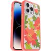 iPhone 14 Pro Max Symmetry Series Clear Case for MagSafe Fluttering Flora Quilted Poppies (Limited Edition) | OtterBox Apple iPhone