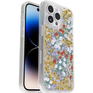 iPhone 14 Pro Max Symmetry Series Clear for MagSafe Case Flower Fields (Graphic) | OtterBox Apple iPhone