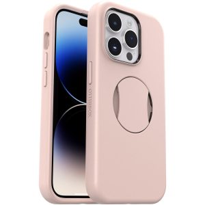 iPhone 14 Pro OtterGrip Symmetry Series Made Me Blush (Pink) | OtterBox Apple iPhone