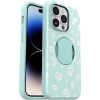 iPhone 14 Pro OtterGrip Symmetry Series Poppies By The Sea (Blue) | OtterBox Apple iPhone