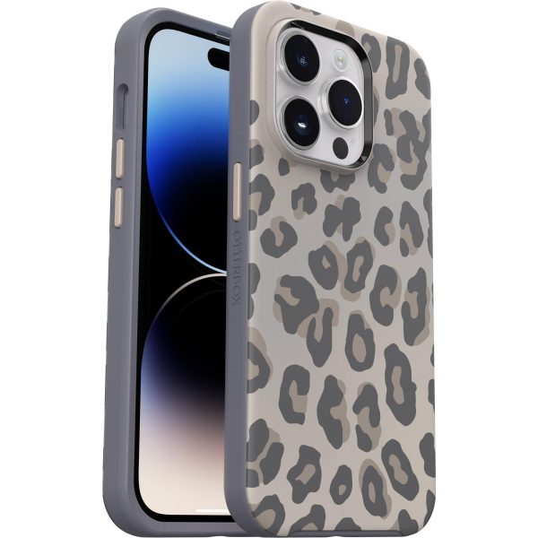 iPhone 14 Pro Symmetry Series Case for MagSafe Wild Cat (Grey) | OtterBox Apple iPhone